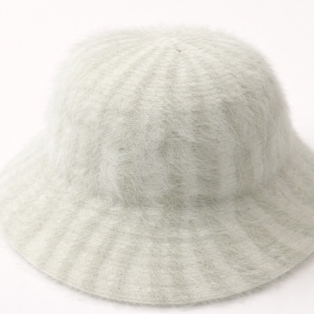 a new day Cream Fuzzy Bucket Hat - Picture 2 of 2